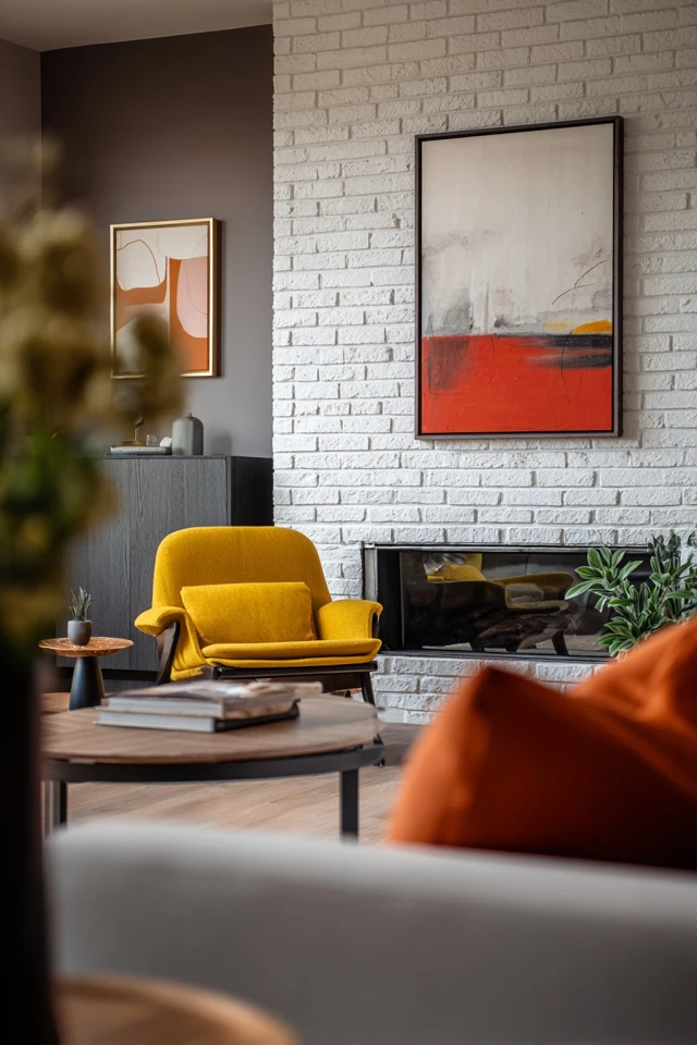 Elegant Brick Wall Living Room Decor Ideas You’ll Love - photo 5