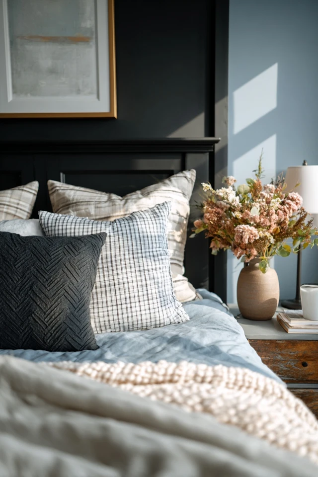 Bedroom With Black Accent Wall Aesthetic: Create a Look You’ll Love - photo 5