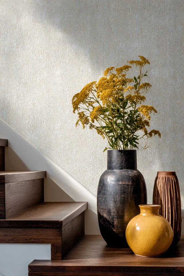 Modern Wallpaper On Stair Wall Inspiration for Every Space - photo 5