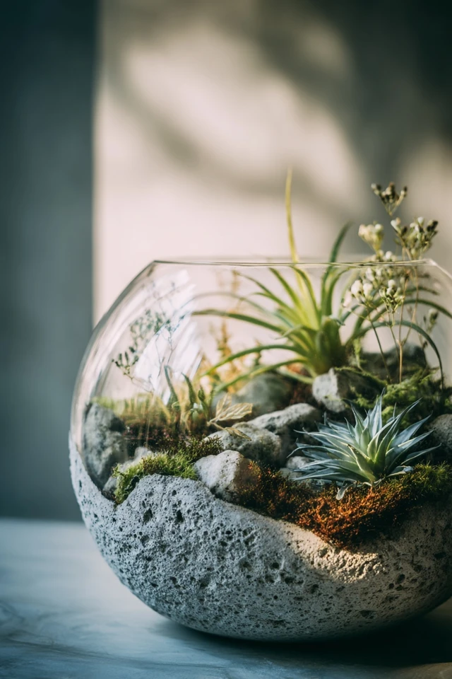 Modern Terrarium Ideas Inspiration for Every Space - photo 5