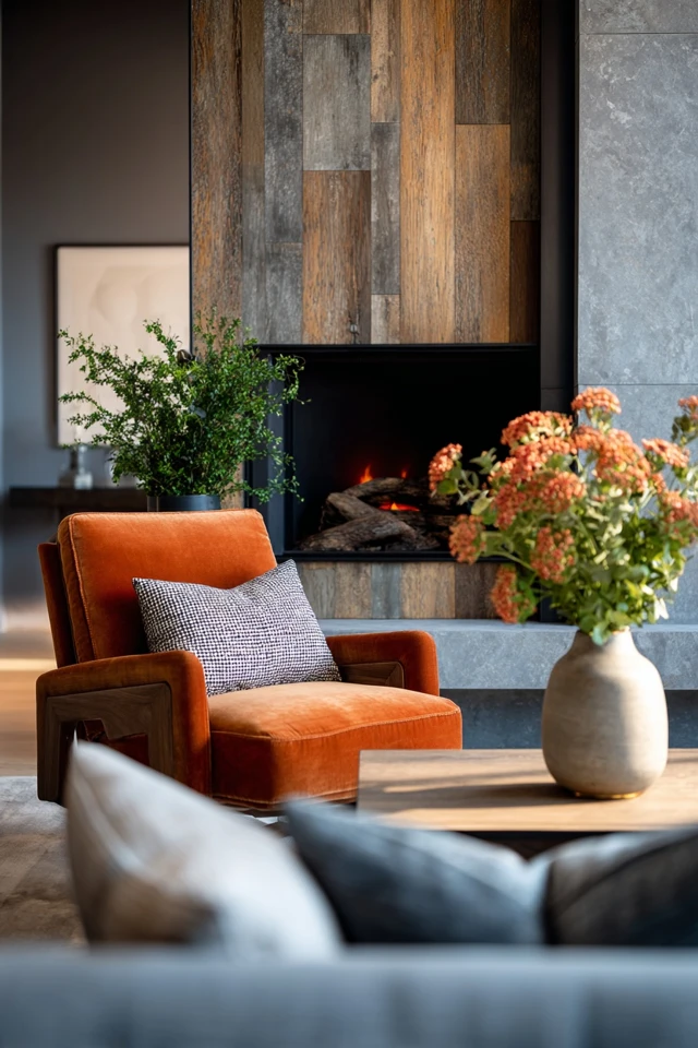 Gorgeous Modern Wood Accent Wall Living Room Decor That Feels Effortless - photo 5