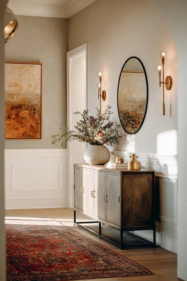 Affordable Entryway Mirror Design Ideas You Can Do Now - photo 5