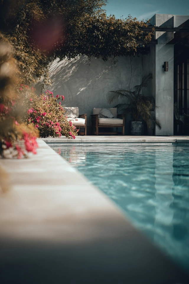 Easy Plain Concrete Around Pool Makeover Ideas for Beginners - photo 5