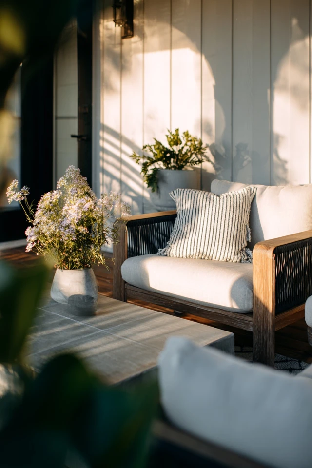 Porch Vs Patio Styling Guide for a Warm, Inviting Home - photo 5