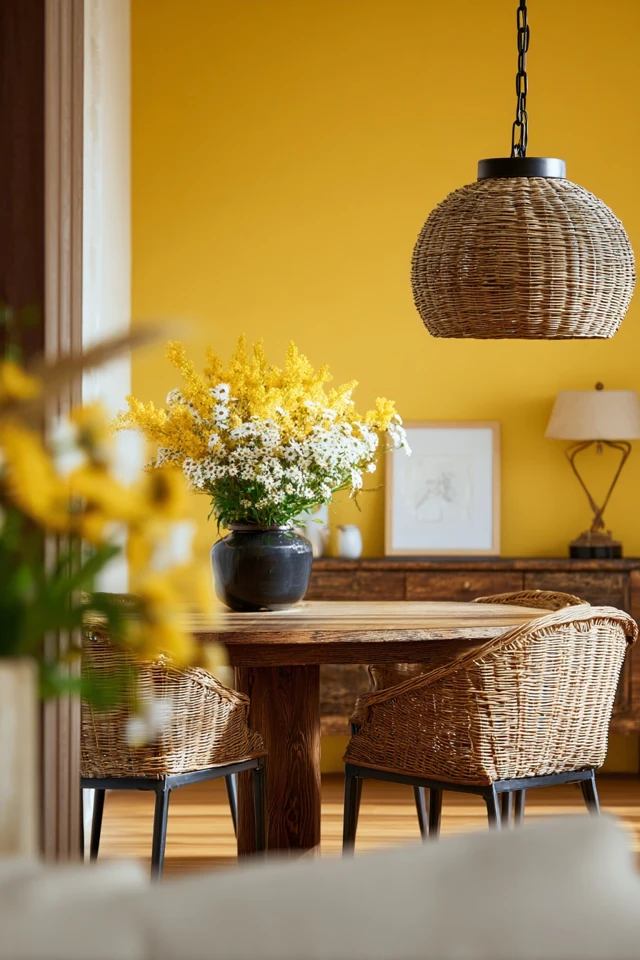 Gorgeous Yellow Dining Room Decor That Feels Effortless - photo 5