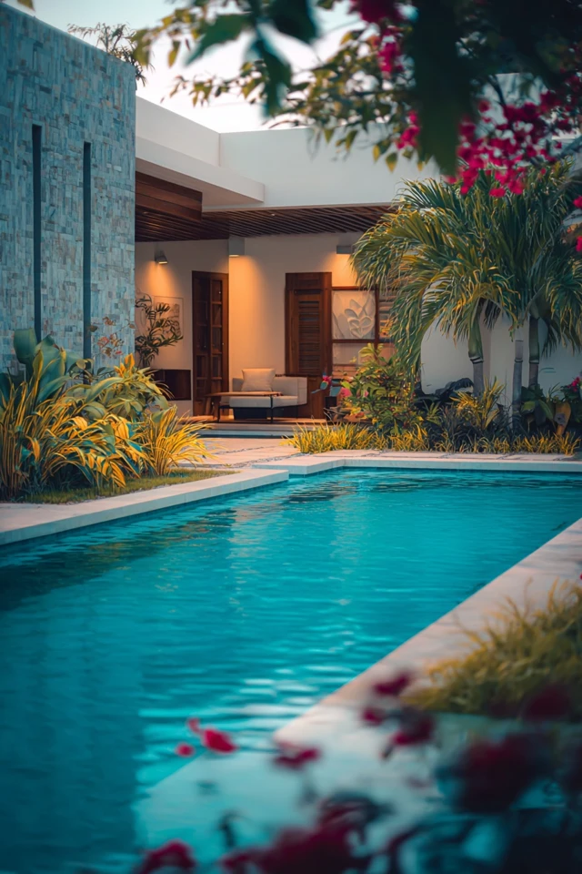 Affordable Tropical Pool Landscaping Design Ideas You Can Do Now - photo 5
