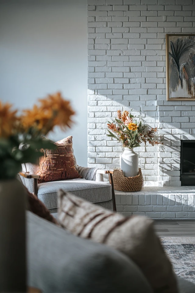 Rustic Brick Fireplace Ideas Inspiration to Transform Your Space - photo 5