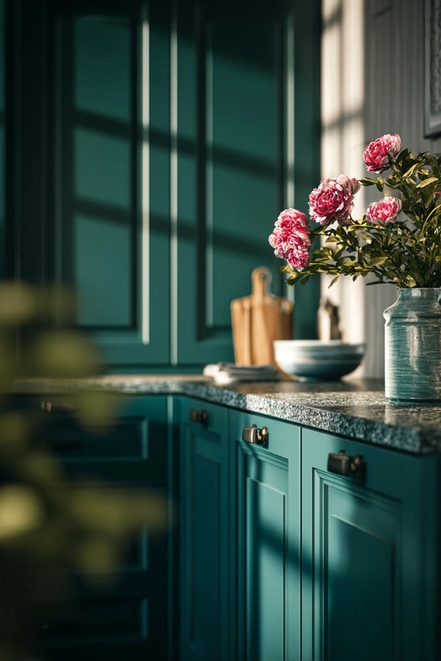 Beautiful Dark Green Kitchen Cabinets Ideas for a Stylish Home - photo 5