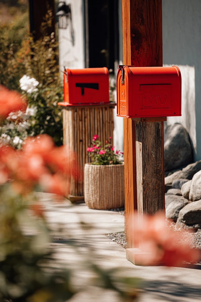 Easy Mailbox Post Ideas Makeover Ideas for Beginners - photo 5