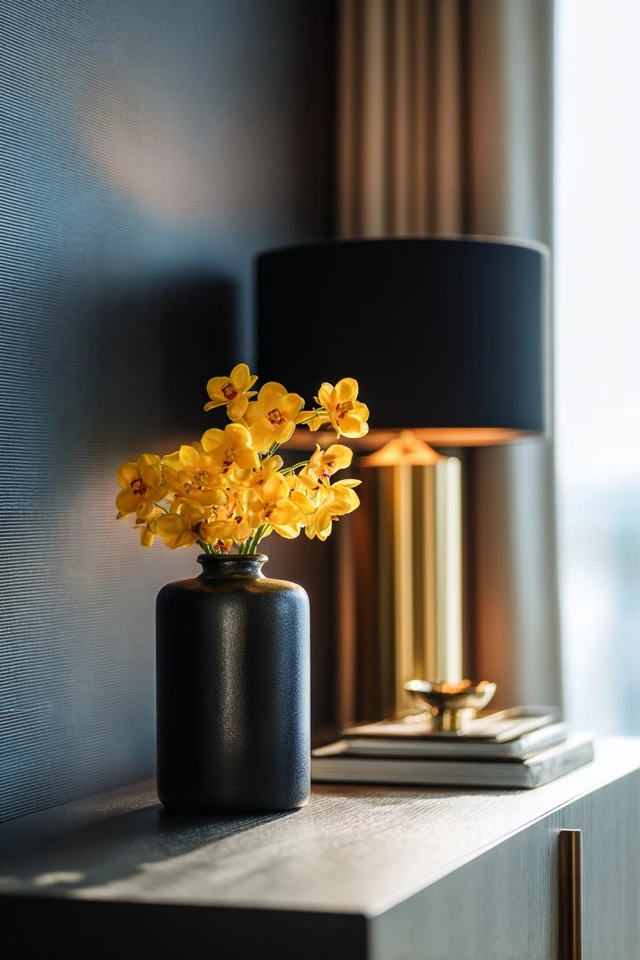 Modern Black And Gold Design Inspiration for Every Space - photo 5