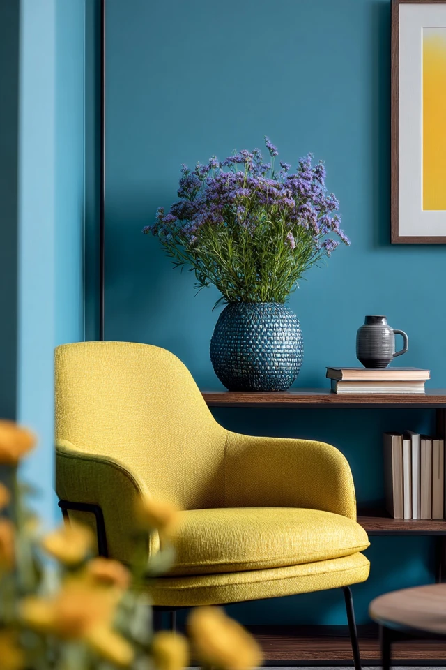 Easy Yellow Home Office Makeover Ideas for Beginners - photo 5