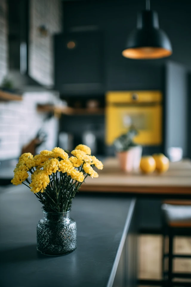 The Best Yellow And Gray Kitchen Trends to Try This Year - photo 5