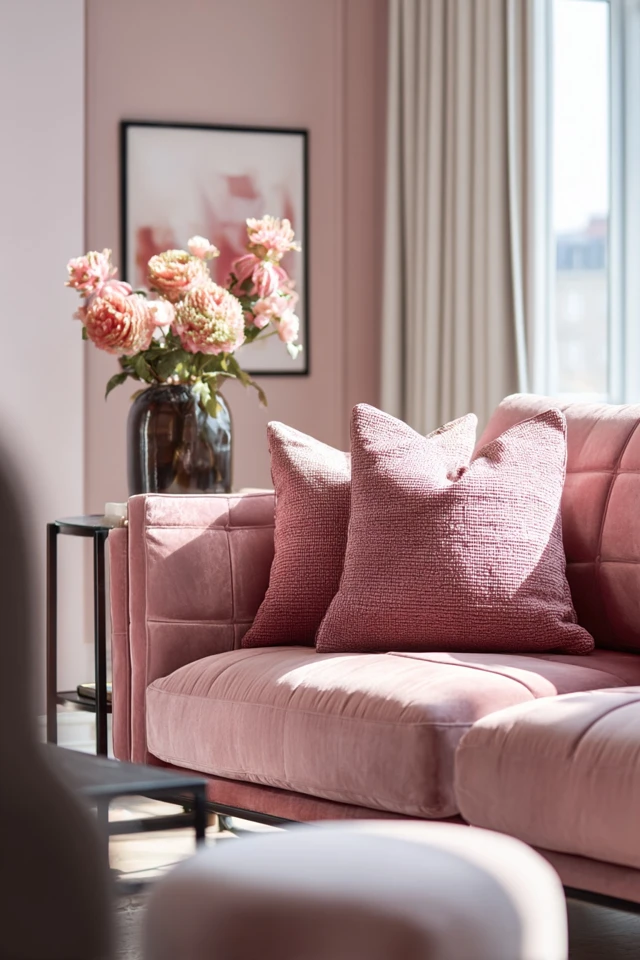 Timeless Pink Living Room Ideas Decor for a Chic Home - photo 5