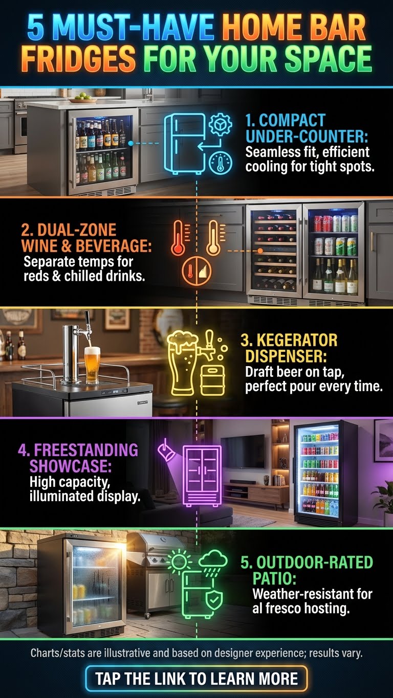 5 Must Have Home Bar Fridges for Your Space - photo 6
