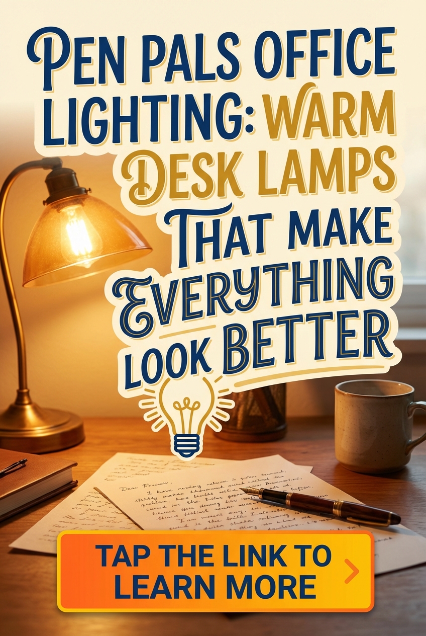Pen Pals Office Lighting: Warm Desk Lamps That Make Everything Look Better - photo 2