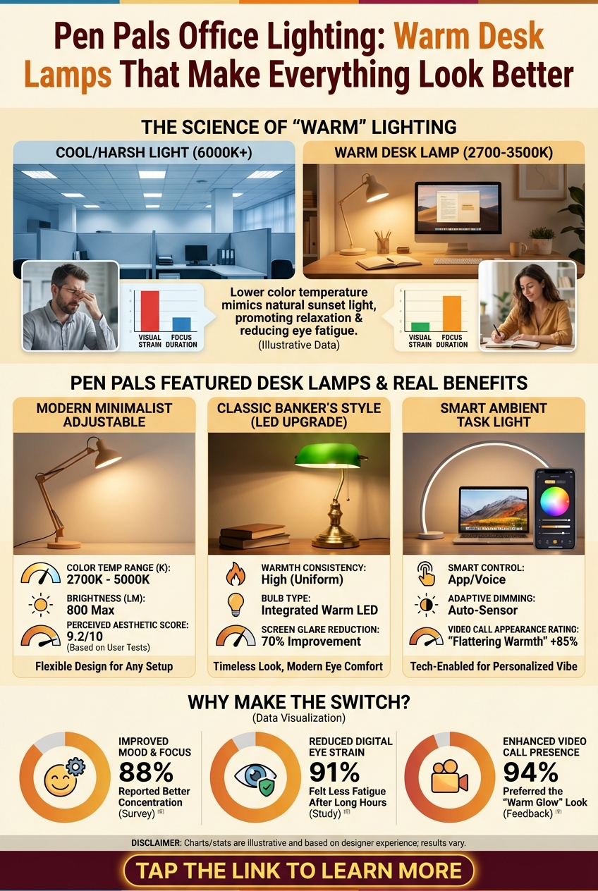 Pen Pals Office Lighting: Warm Desk Lamps That Make Everything Look Better - photo 3