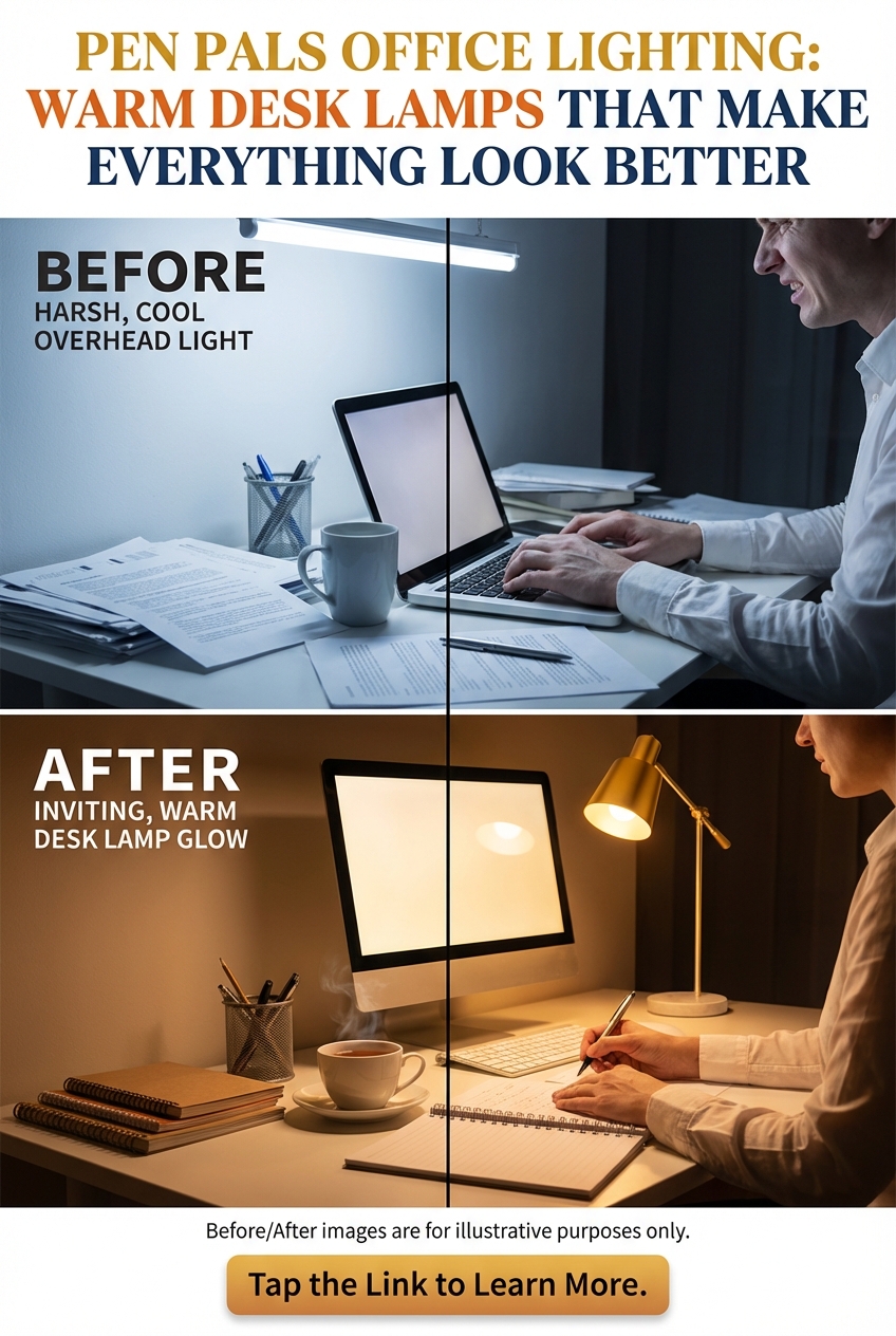 Pen Pals Office Lighting: Warm Desk Lamps That Make Everything Look Better - photo 5