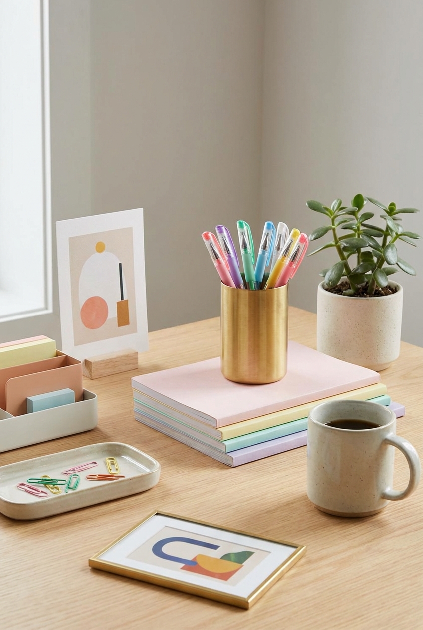 The Best Desk Accessories for a Stationery-Core Workspace