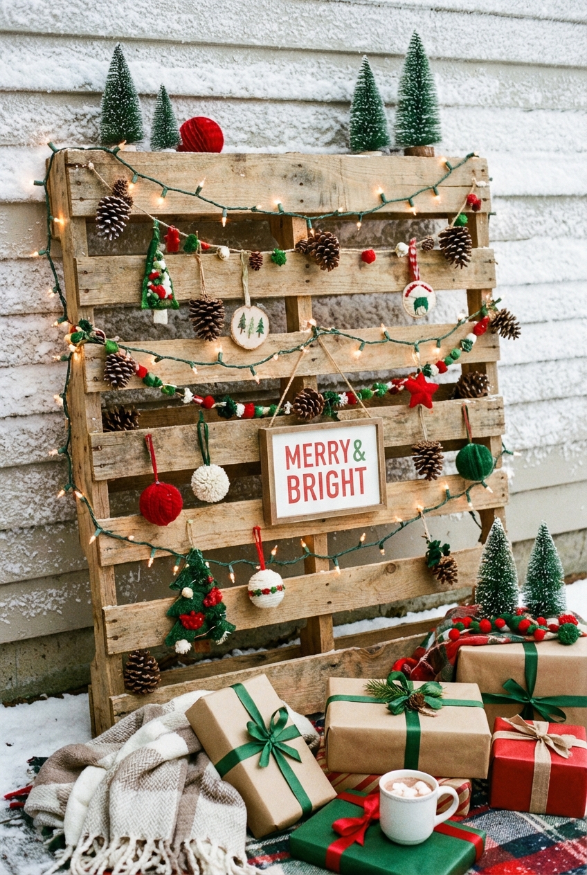 Festive Christmas Pallet Ideas for Holiday Cheer