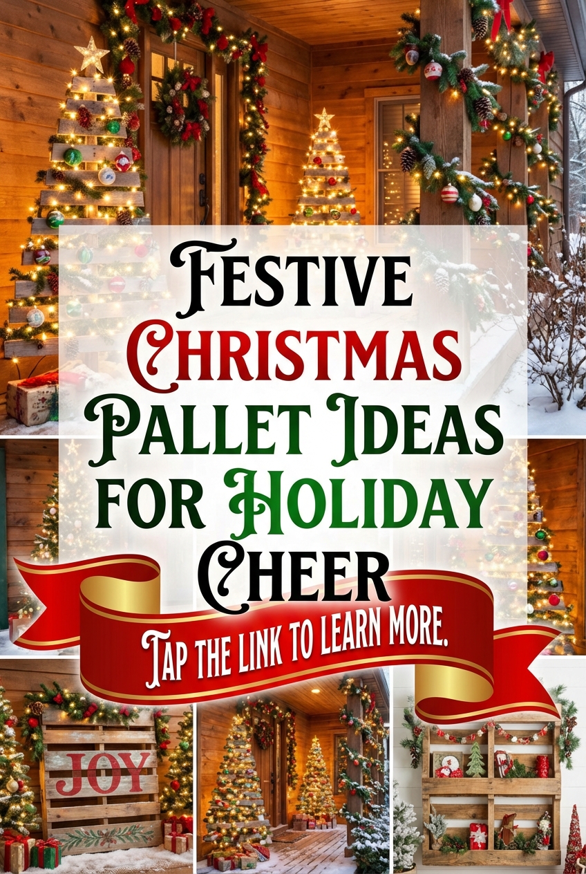Festive Christmas Pallet Ideas for Holiday Cheer - photo 2