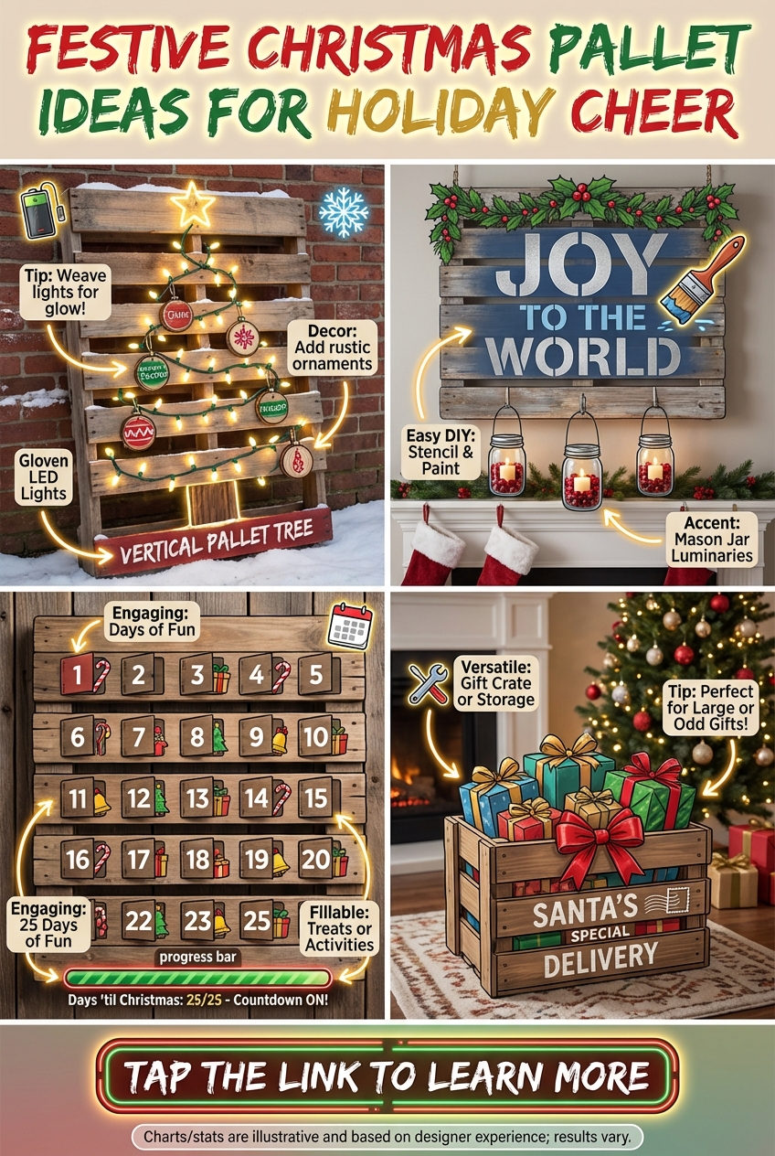 Festive Christmas Pallet Ideas for Holiday Cheer - photo 4