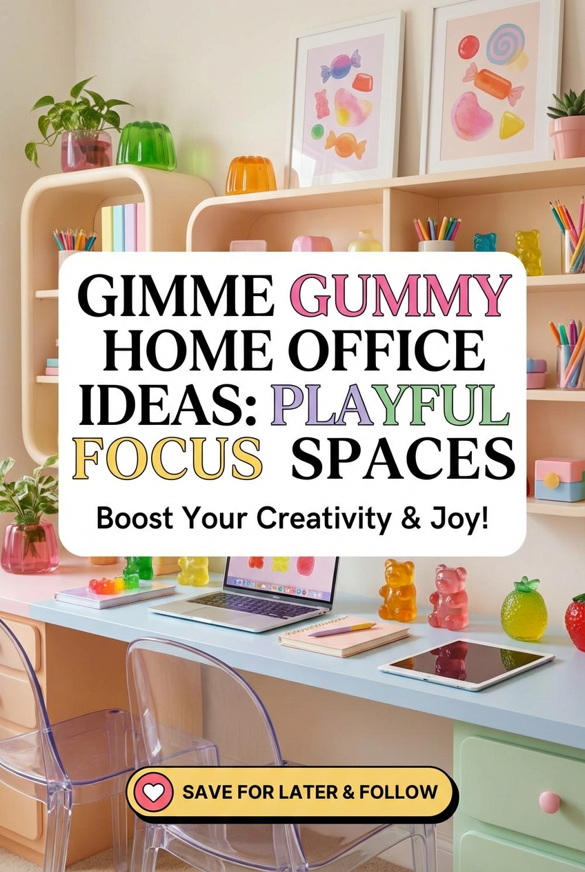 Gimme Gummy Home Office Ideas: Playful Focus Spaces - photo 2