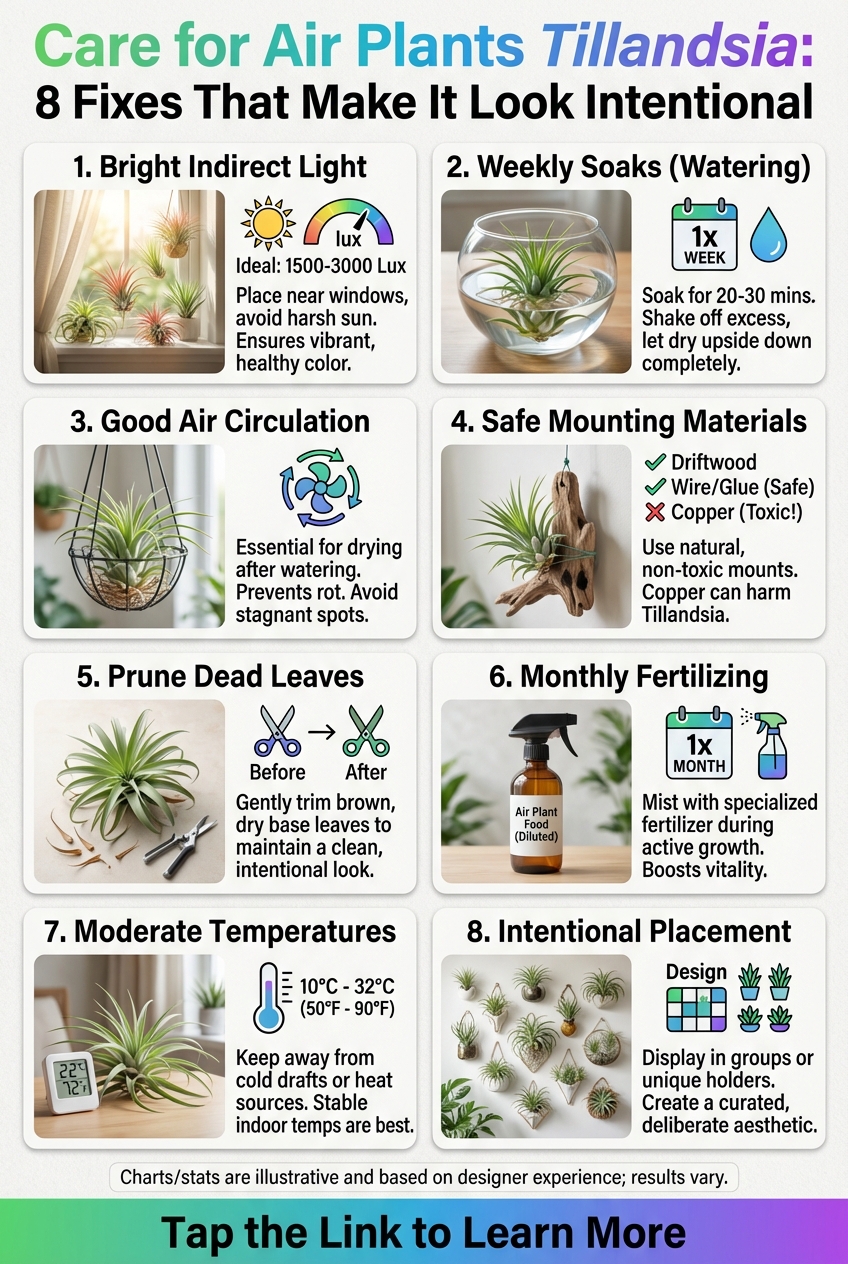 Care for Air Plants Tillandsia: 8 Fixes That Make It Look Intentional - photo 3