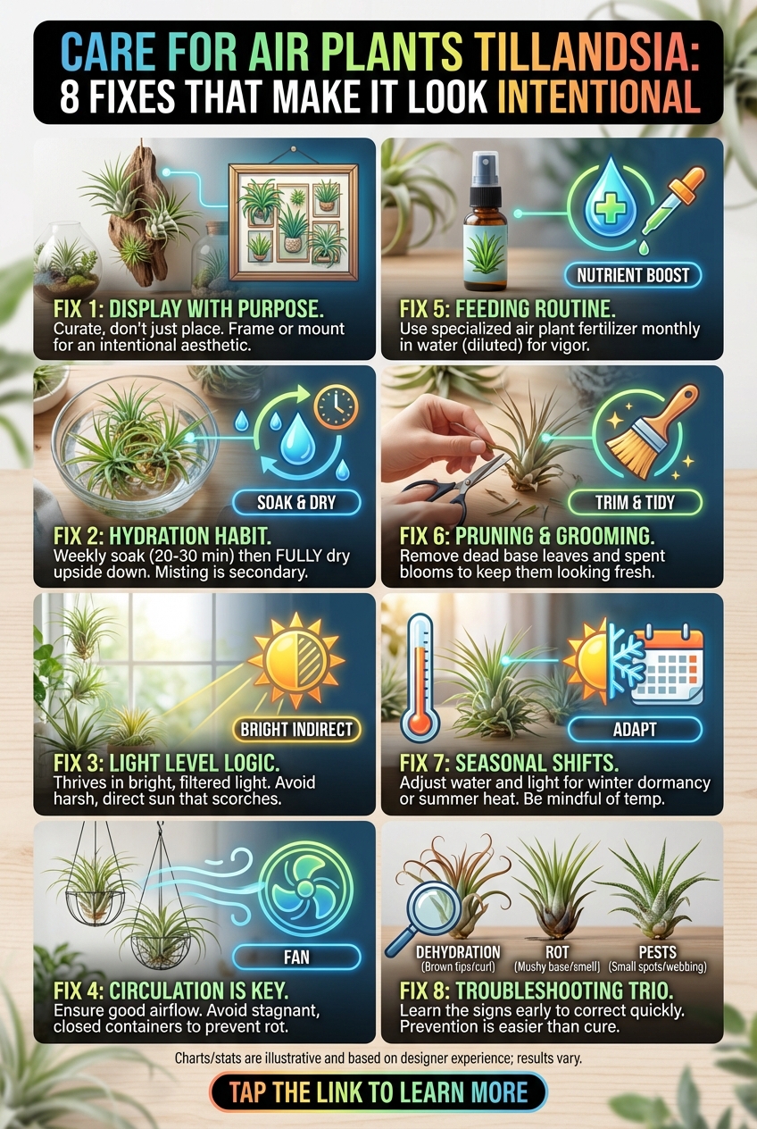 Care for Air Plants Tillandsia: 8 Fixes That Make It Look Intentional - photo 4
