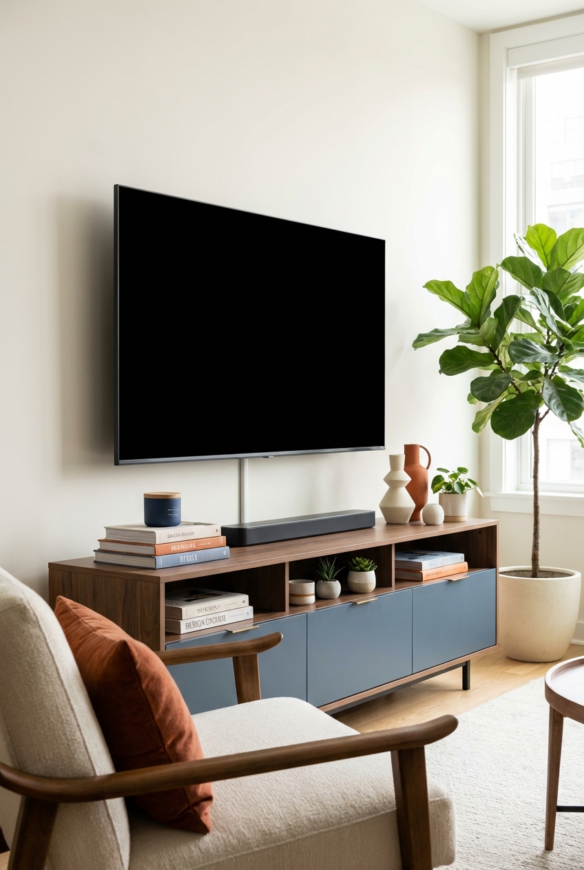 Style a TV Stand: 7 Fixes That Save Your Neck
