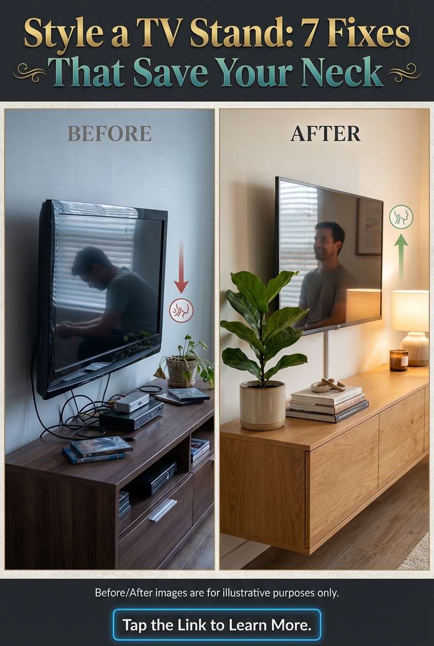 Style a TV Stand: 7 Fixes That Save Your Neck - photo 5