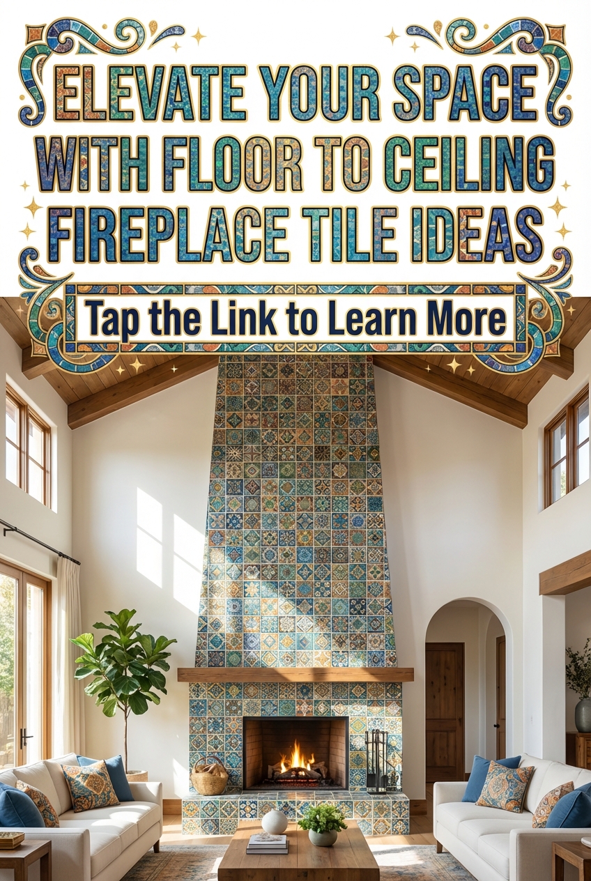 Elevate Your Space with Floor to Ceiling Fireplace Tile Ideas - photo 2