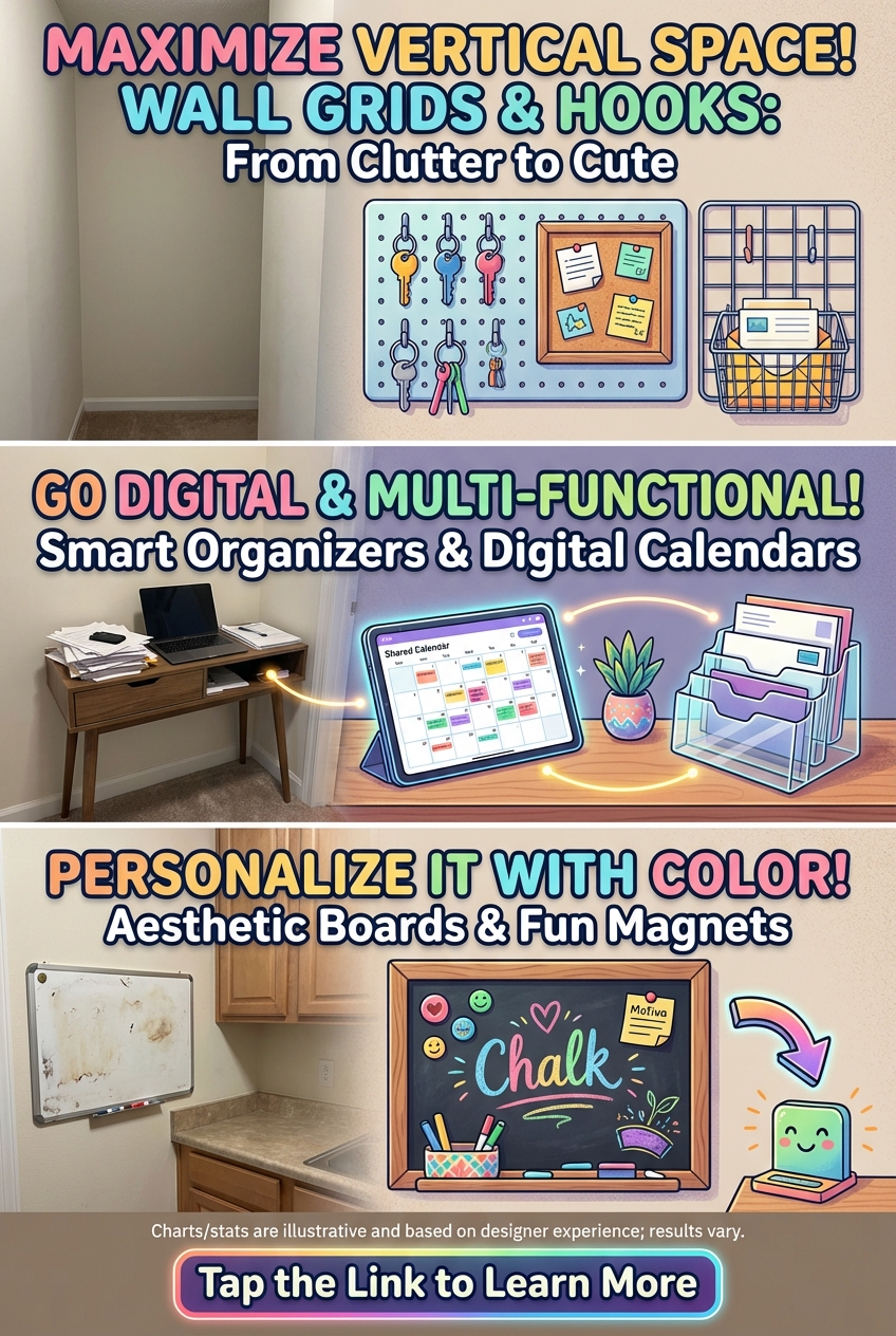 How to Create a Cute Command Center Without a Whole Room - photo 4