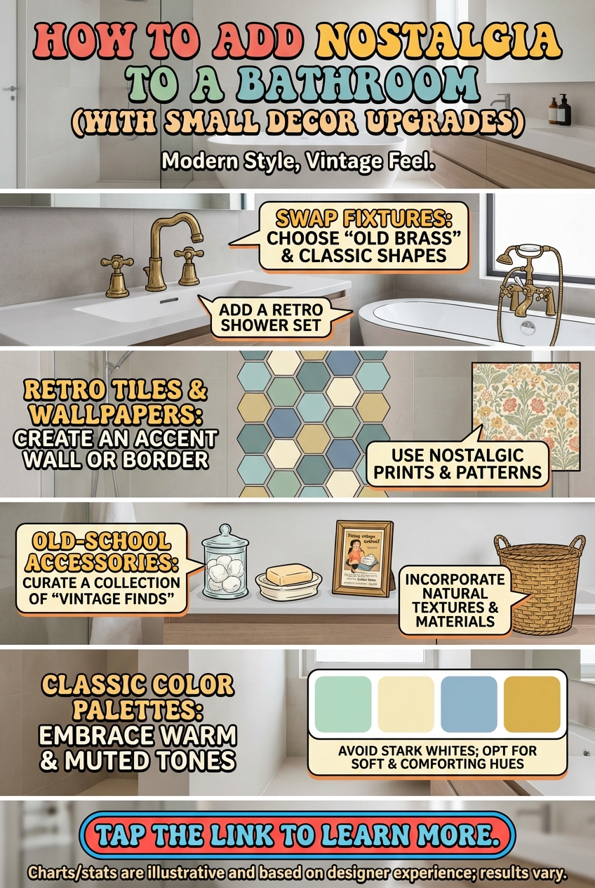 How to Add Nostalgia to a Bathroom with Small Decor Upgrades - photo 4