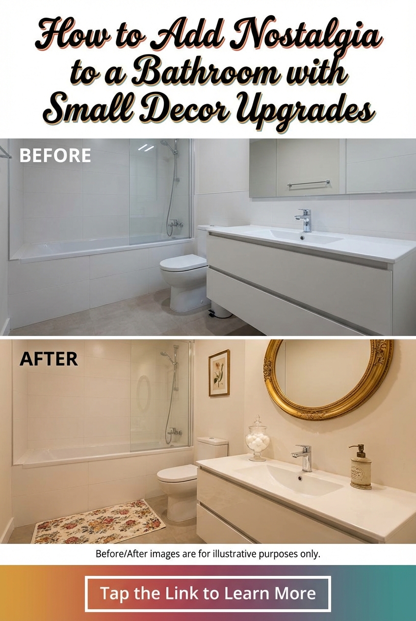 How to Add Nostalgia to a Bathroom with Small Decor Upgrades - photo 5