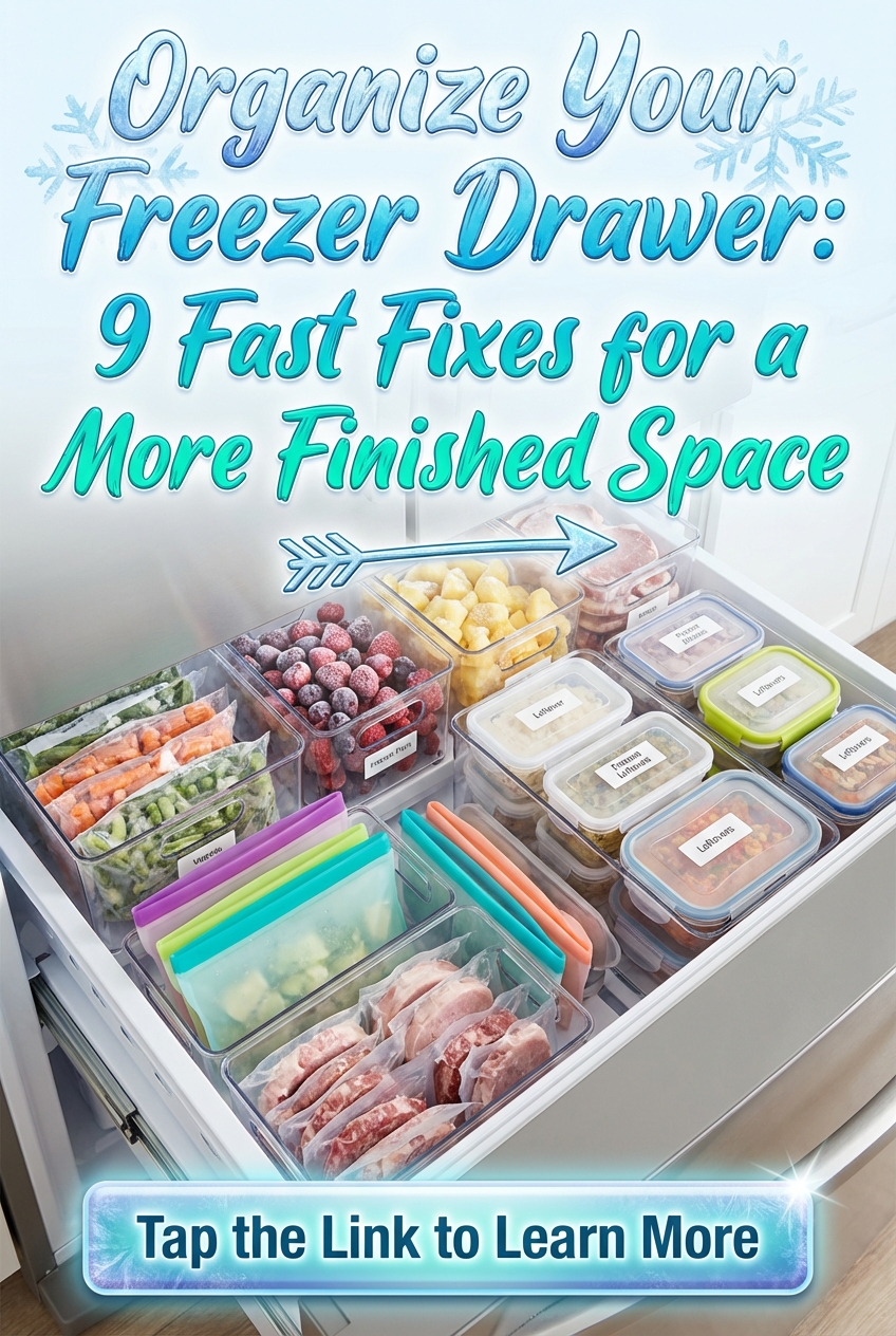 Organize Your Freezer Drawer: 9 Fast Fixes for a More Finished Space - photo 2