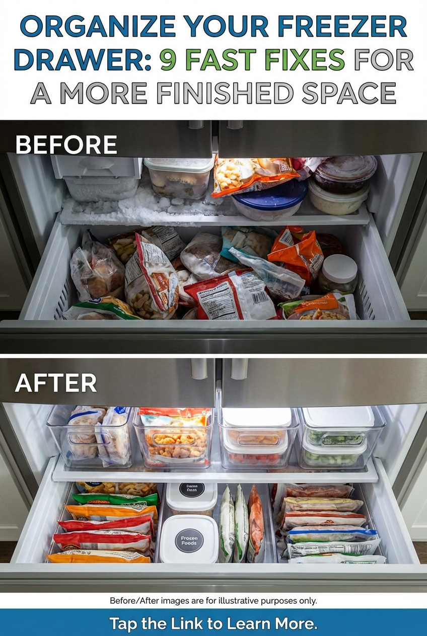 Organize Your Freezer Drawer: 9 Fast Fixes for a More Finished Space - photo 5