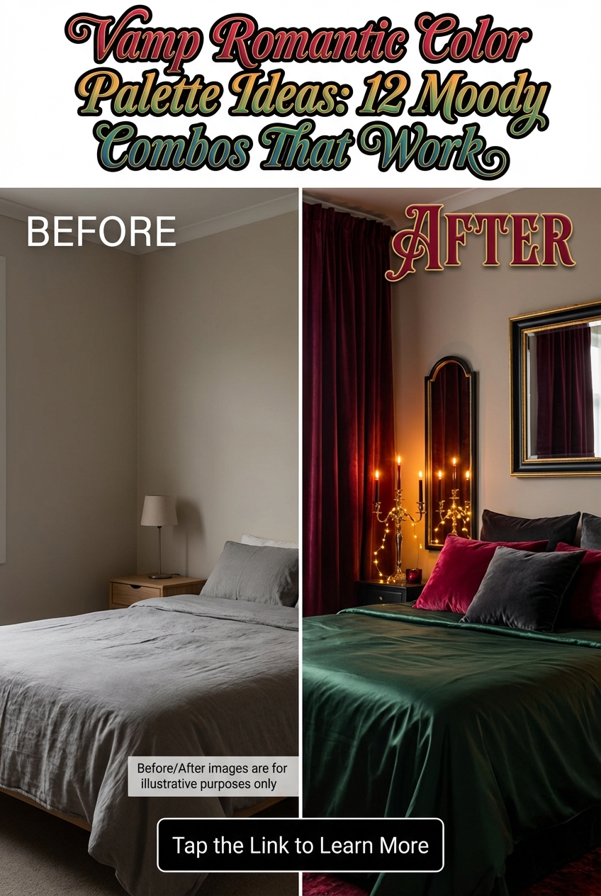 Vamp Romantic Color Palette Ideas: 12 Moody Combos That Work - photo 5