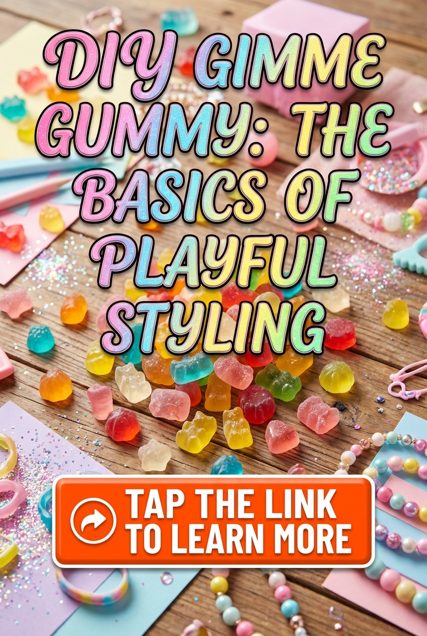DIY Gimme Gummy: The Basics of playful styling - photo 2