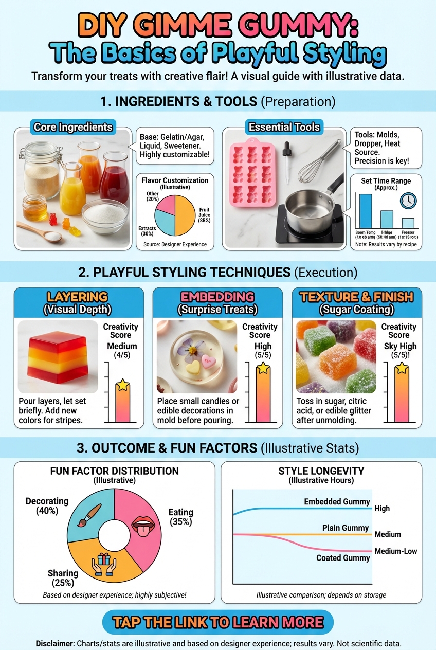 DIY Gimme Gummy: The Basics of playful styling - photo 3