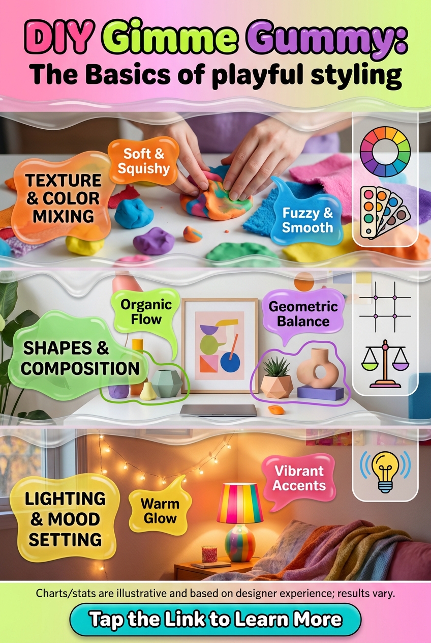 DIY Gimme Gummy: The Basics of playful styling - photo 4