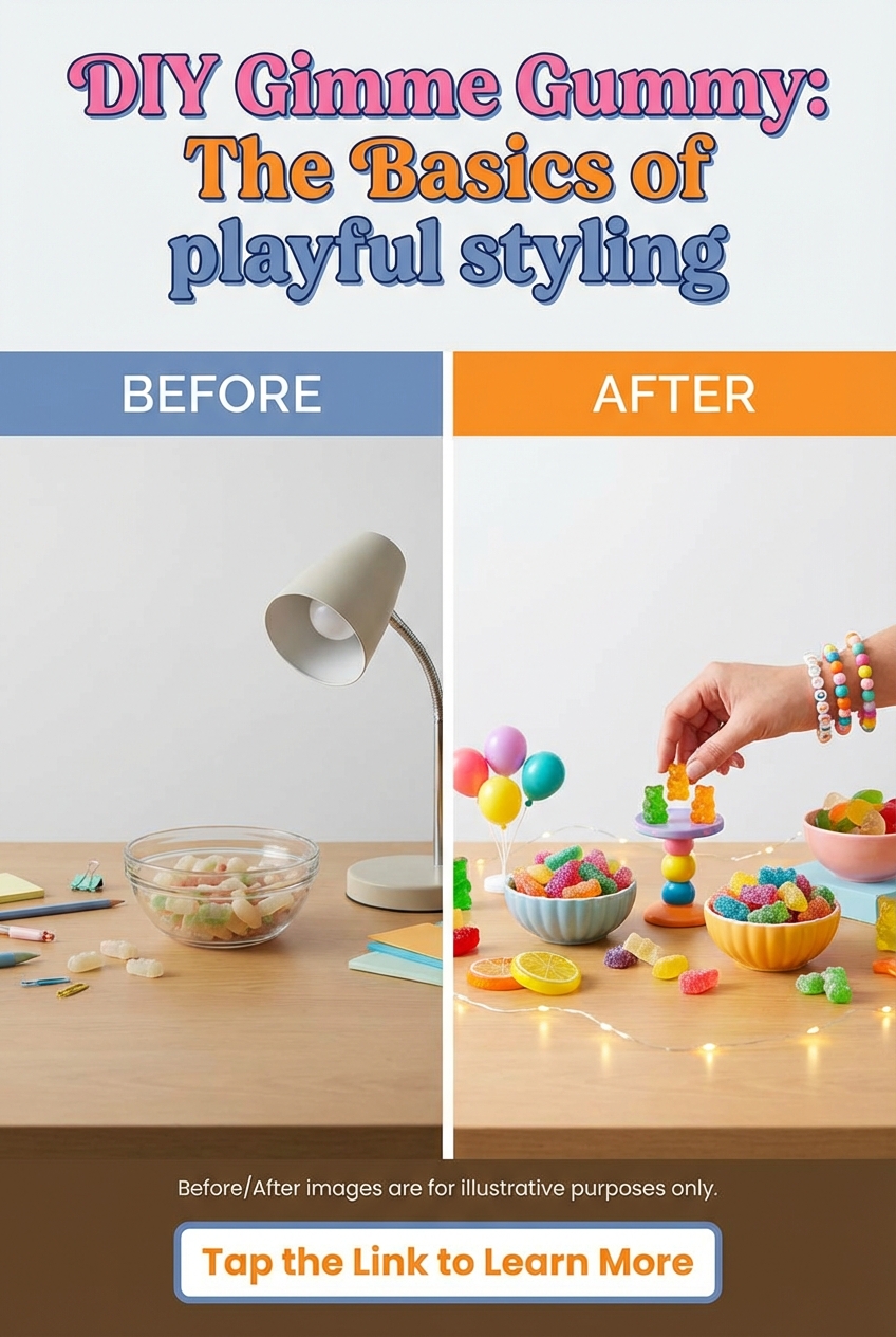 DIY Gimme Gummy: The Basics of playful styling - photo 5