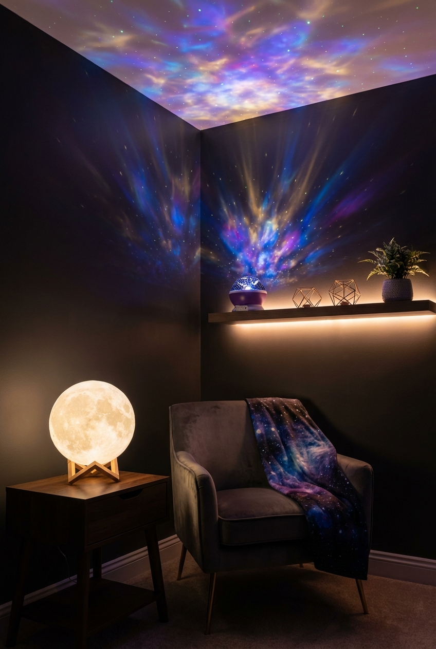 Space-Inspired Decor for Dark Rooms: How to Add Glow Without Gloom