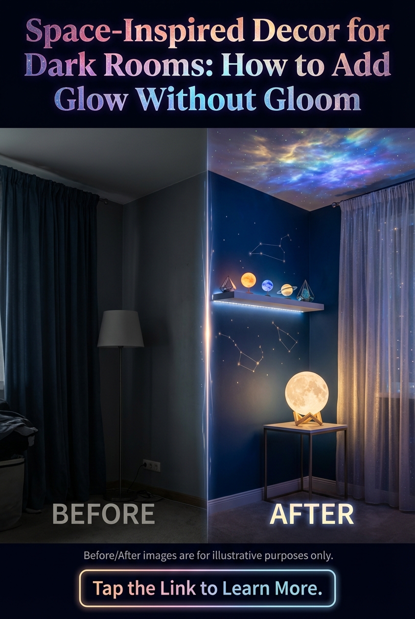 Space-Inspired Decor for Dark Rooms: How to Add Glow Without Gloom - photo 5