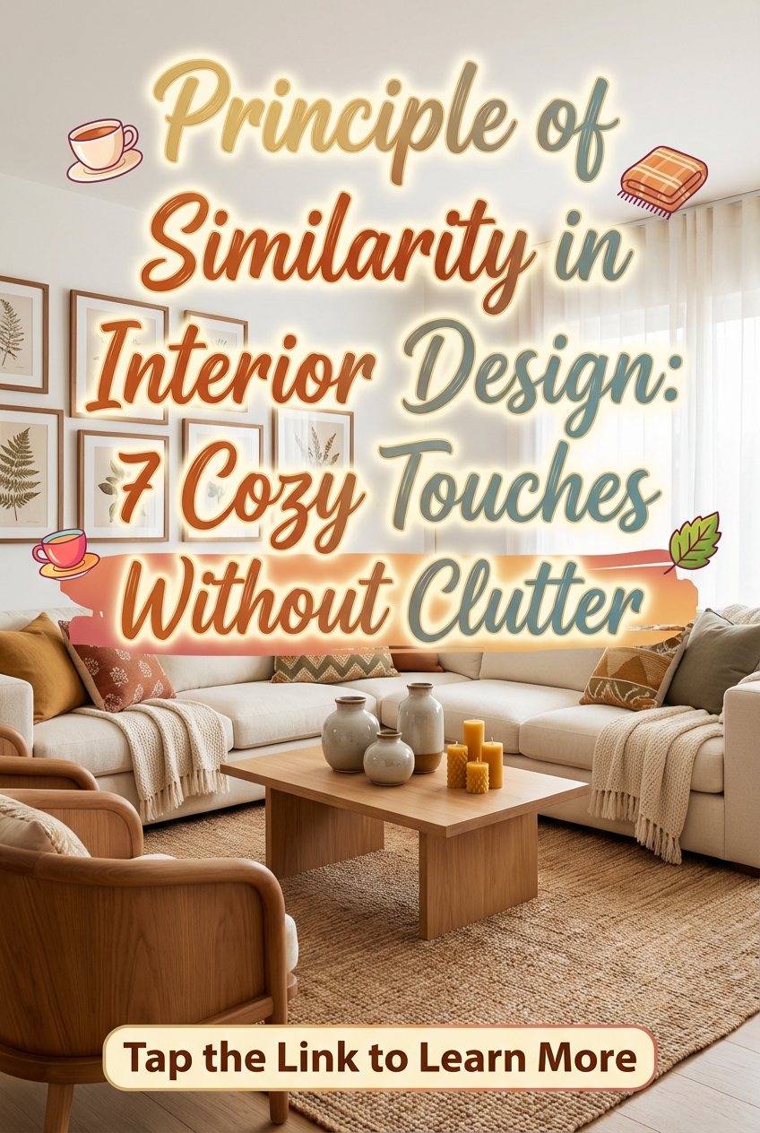 Principle of Similarity in Interior Design: 7 Cozy Touches Without Clutter - photo 2