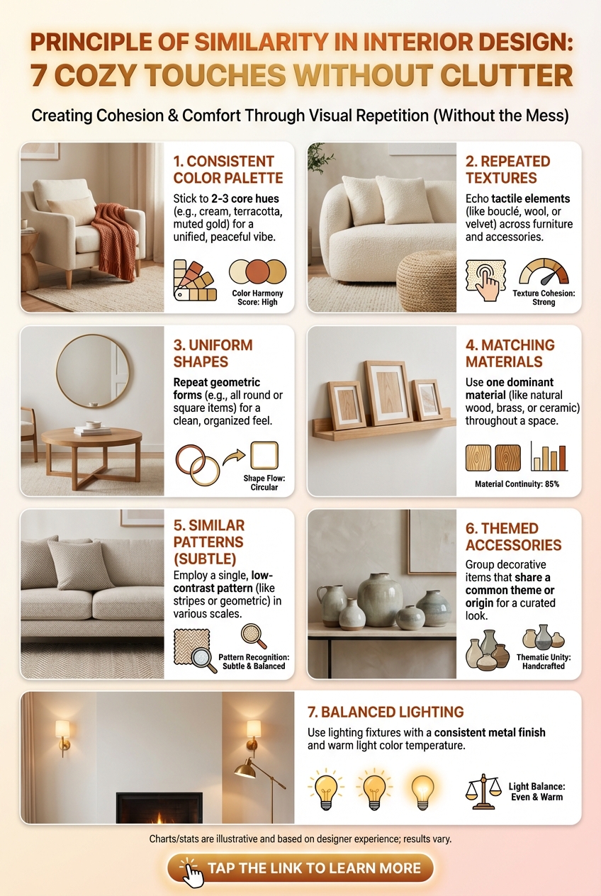 Principle of Similarity in Interior Design: 7 Cozy Touches Without Clutter - photo 3