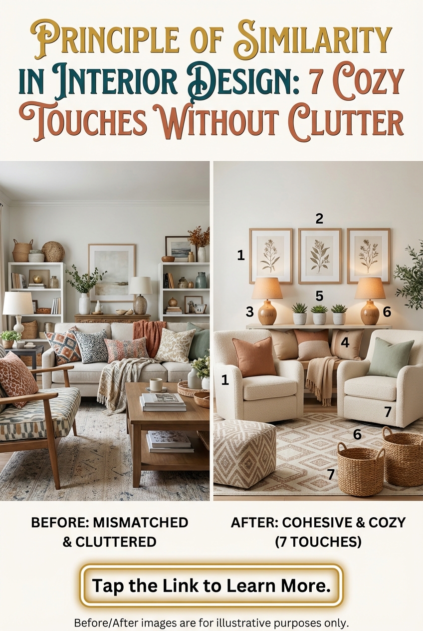 Principle of Similarity in Interior Design: 7 Cozy Touches Without Clutter - photo 5