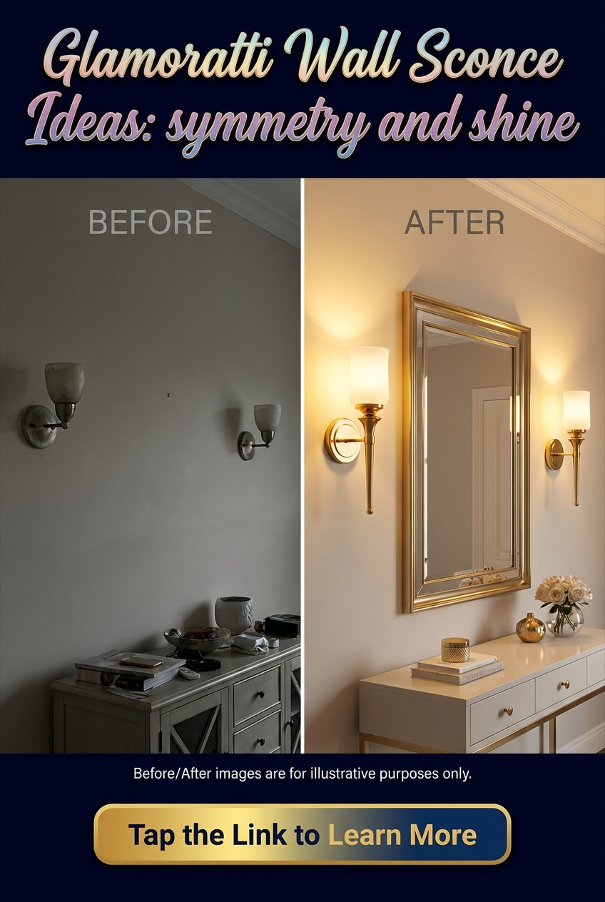 Glamoratti Wall Sconce Ideas: symmetry and shine - photo 5