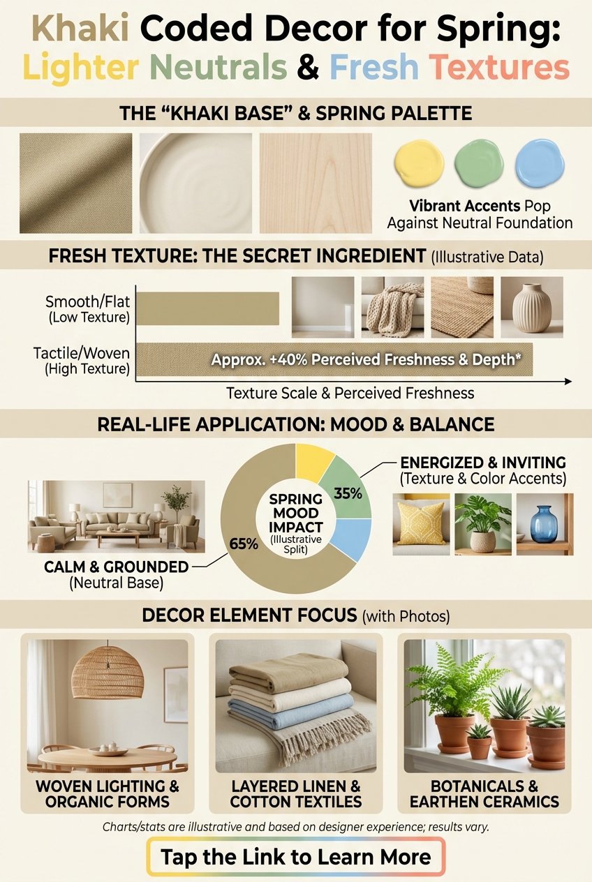 Khaki Coded Decor for Spring: lighter neutrals and fresh texture - photo 3