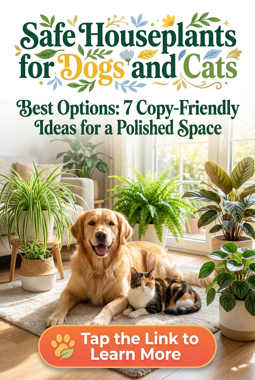 Safe Houseplants for Dogs and Cats Best Options: 7 Copy – Friendly Ideas for a Polished Space - photo 2