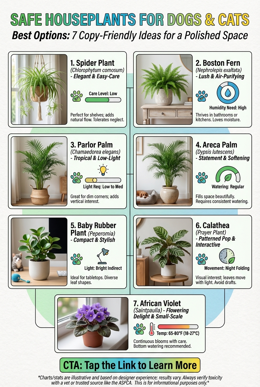 Safe Houseplants for Dogs and Cats Best Options: 7 Copy – Friendly Ideas for a Polished Space - photo 3